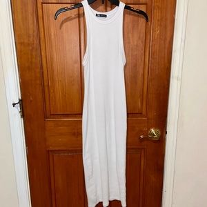 Zara white bodycon dress